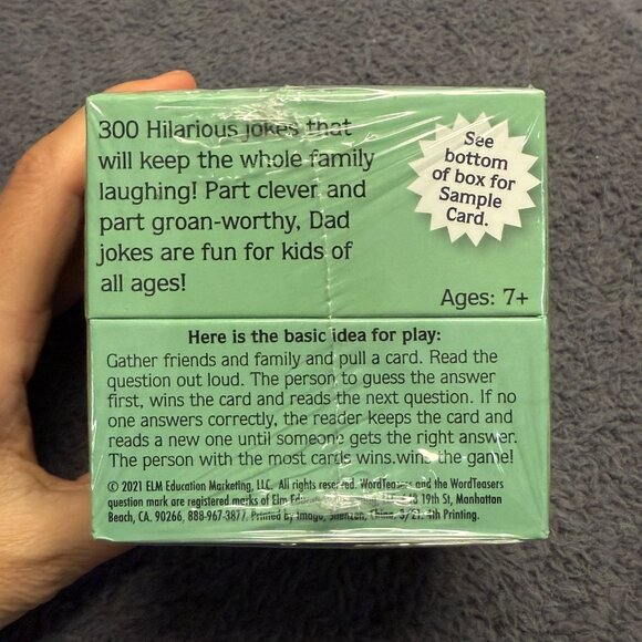 Word Teasers Dad Jokes Card Game - Picture 3 of 6
